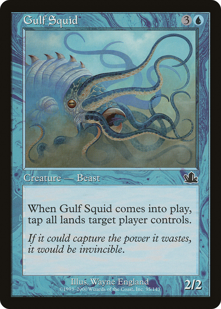 Gulf Squid Card Image