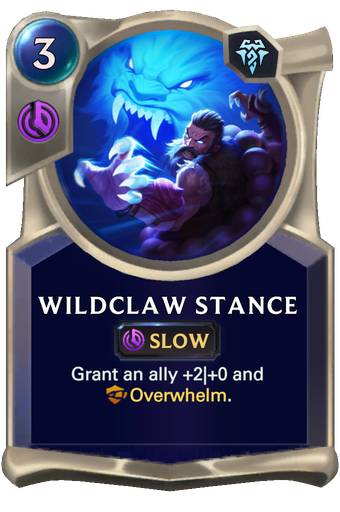 Wildclaw Stance Card Image