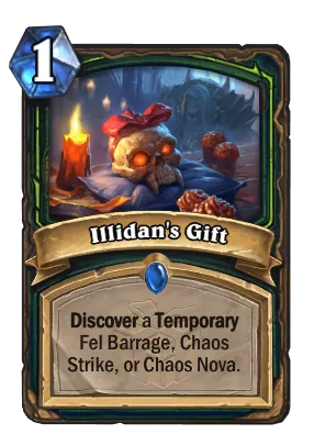 Illidan's Gift Card Image