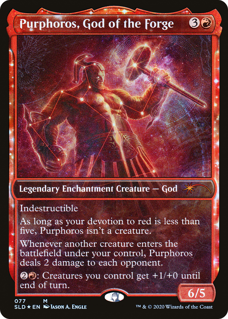 Purphoros, God of the Forge Card Image
