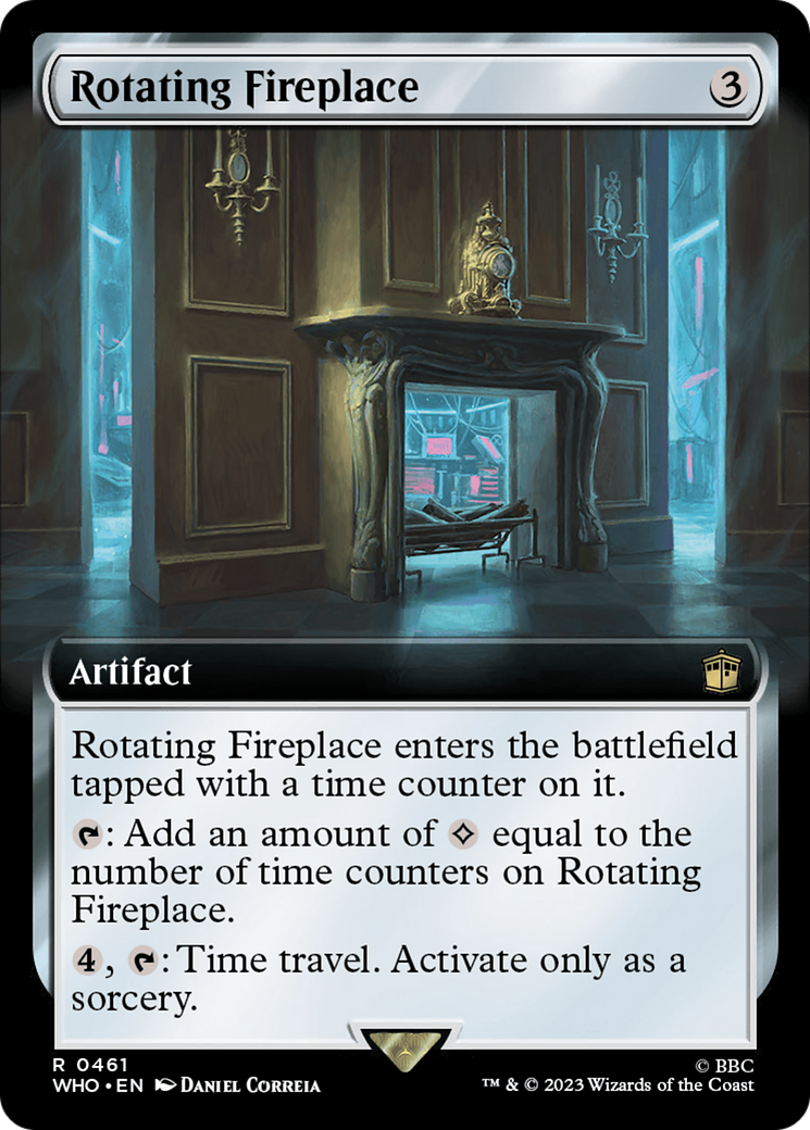 Rotating Fireplace Card Image