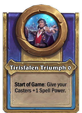 Tirisfalen Triumph {0} Card Image