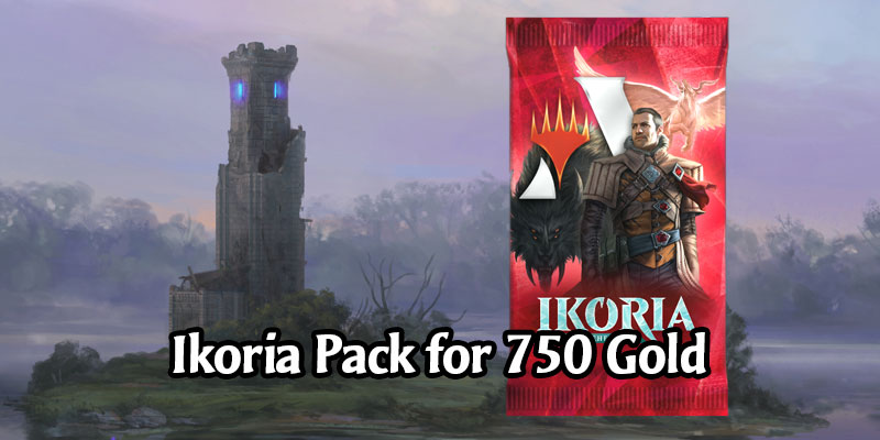 Get a 25% Discount on an Ikoria Pack on MTG Arena Today!