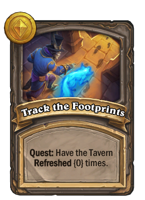 Track the Footprints Card Image