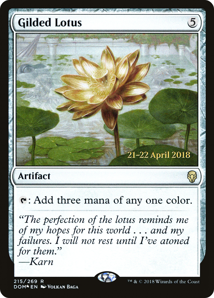 Gilded Lotus Card Image