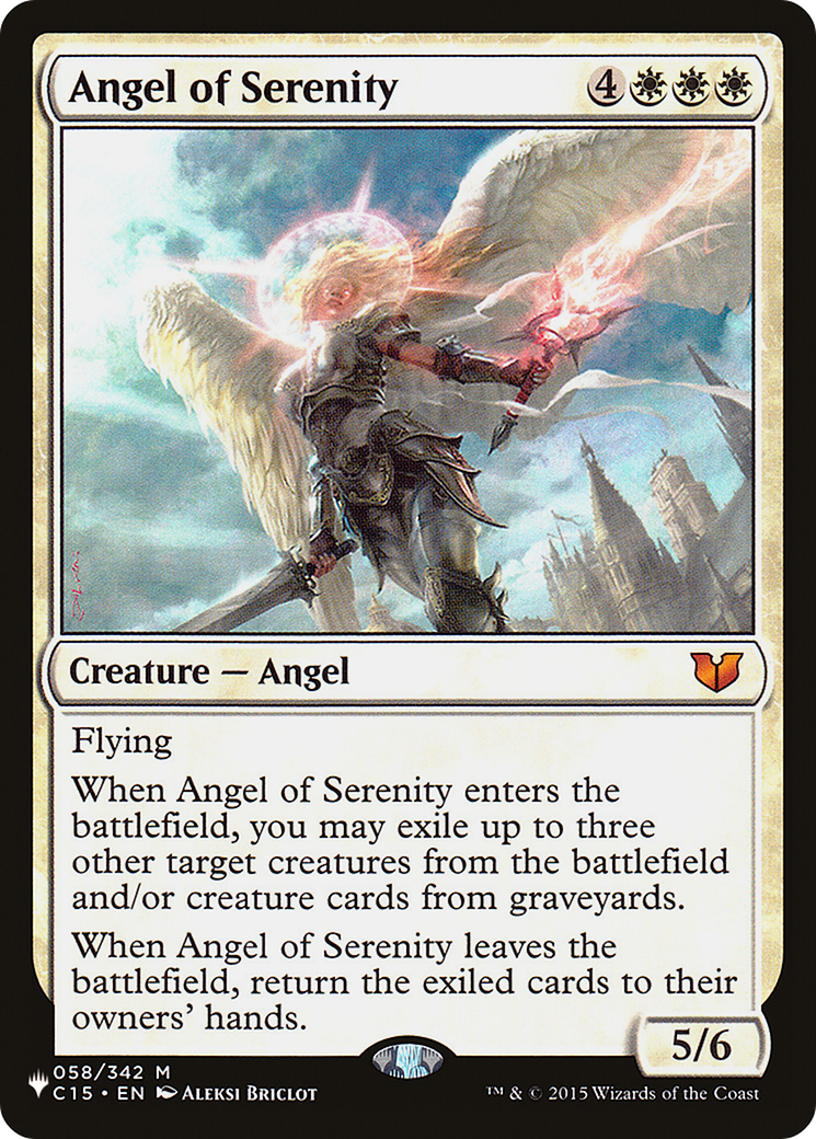 Angel of Serenity Card Image