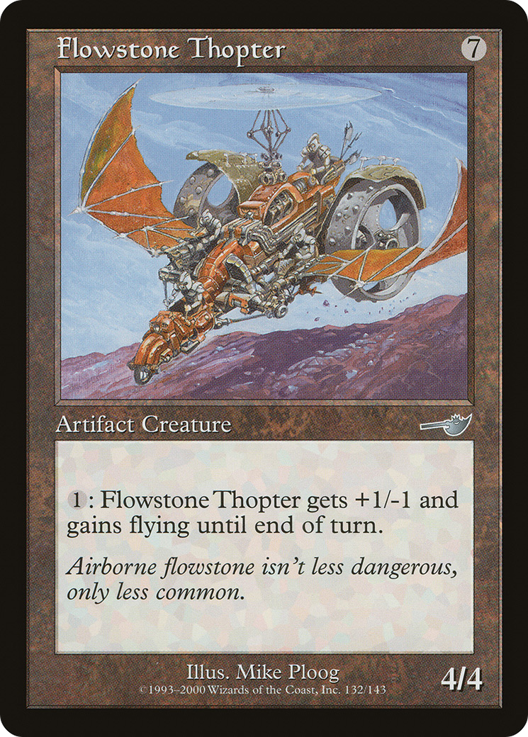 Flowstone Thopter Card Image