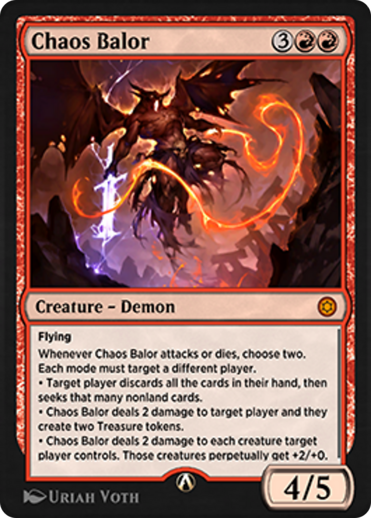 Chaos Balor Card Image