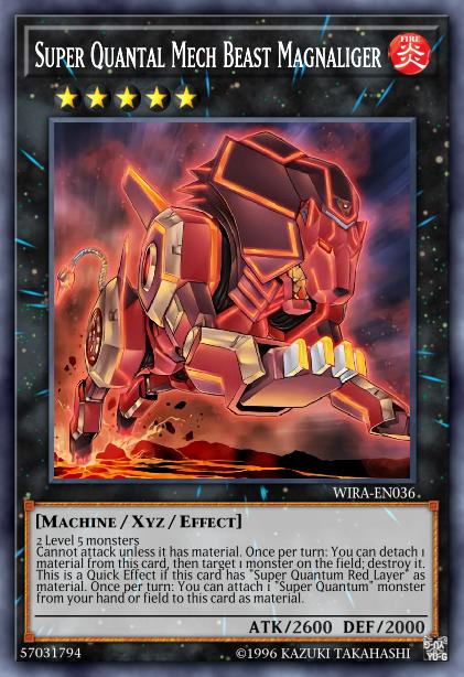 Super Quantal Mech Beast Magnaliger Card Image