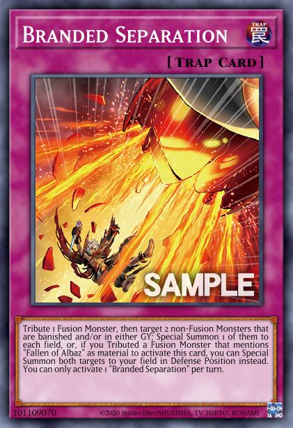 Branded Expulsion Yu-Gi-Oh Card, Art 2