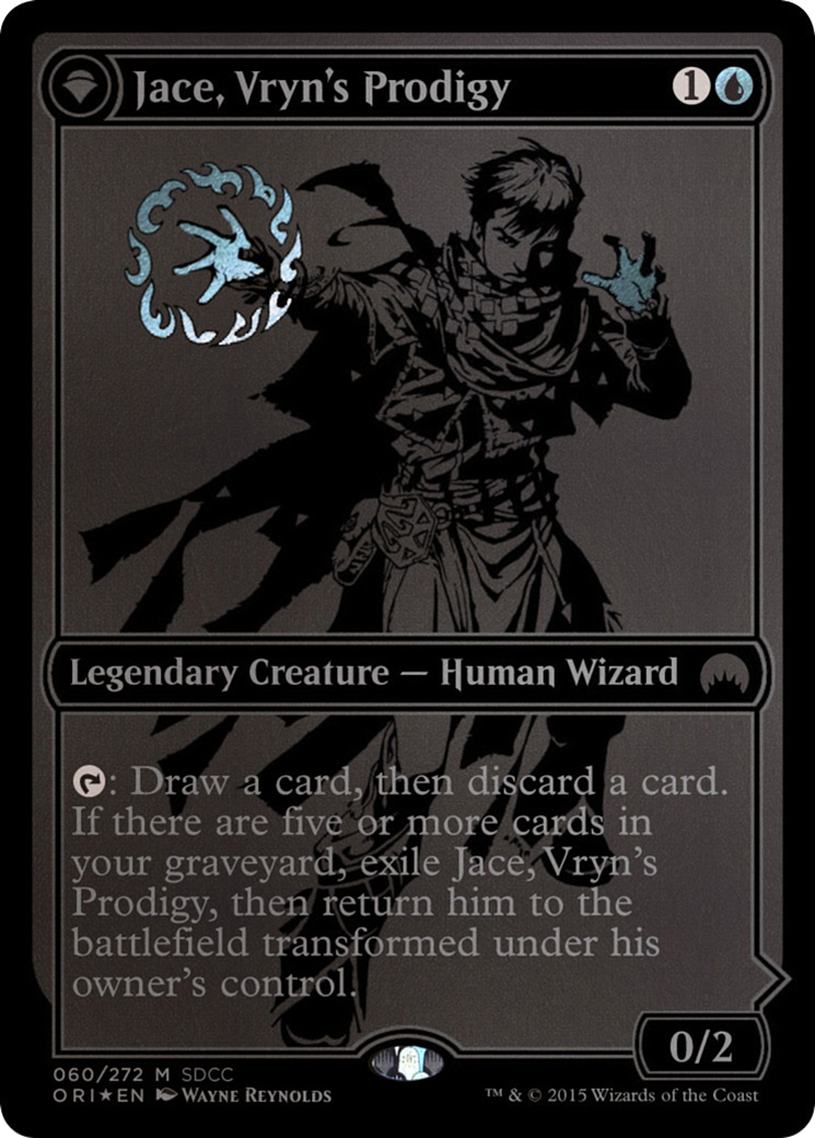 Jace, Vryn's Prodigy // Jace, Telepath Unbound Card Image