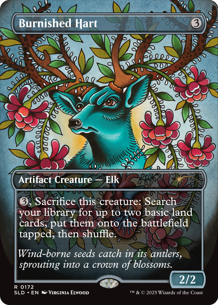 Burnished Hart Card Image