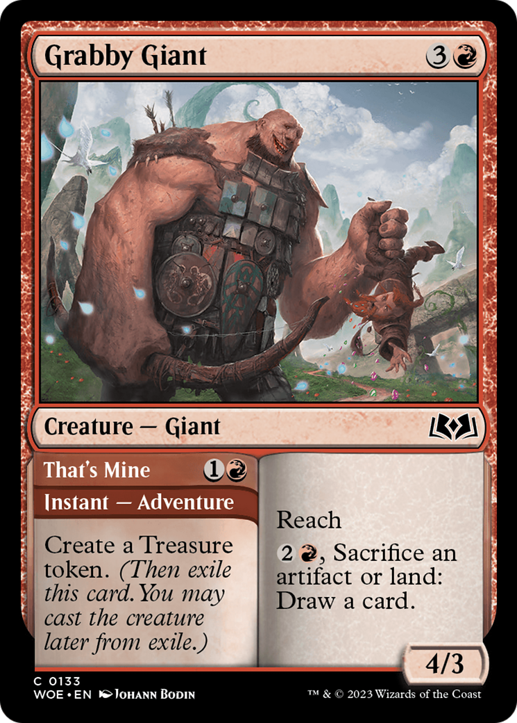 Grabby Giant // That's Mine Card Image