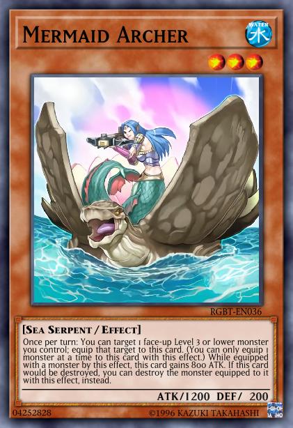 Mermaid Archer Card Image