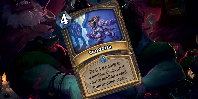 New Rare Rogue Spell - Vendetta