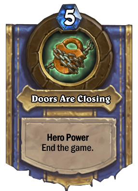 Doors Are Closing Card Image
