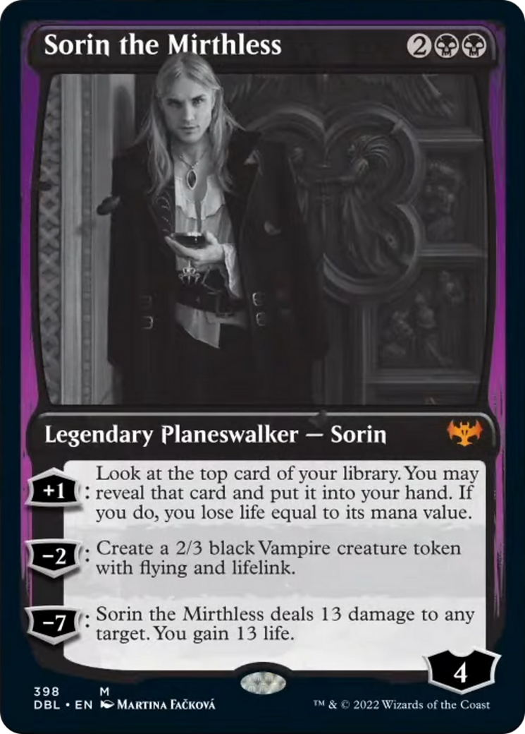 Sorin the Mirthless Card Image