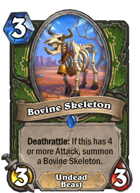 Bovine Skeleton Card Image