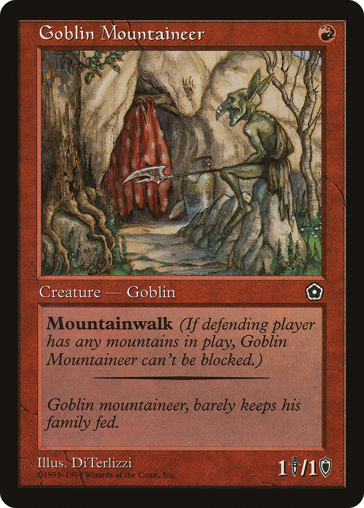 Goblin Mountaineer Card Image