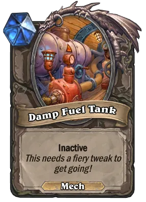 Damp Fuel Tank Card Image