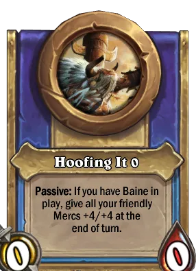 Hoofing It {0} Card Image