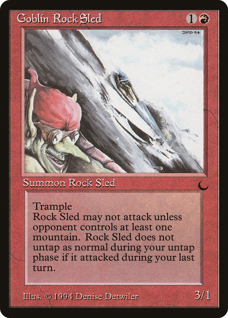 Goblin Rock Sled Card Image