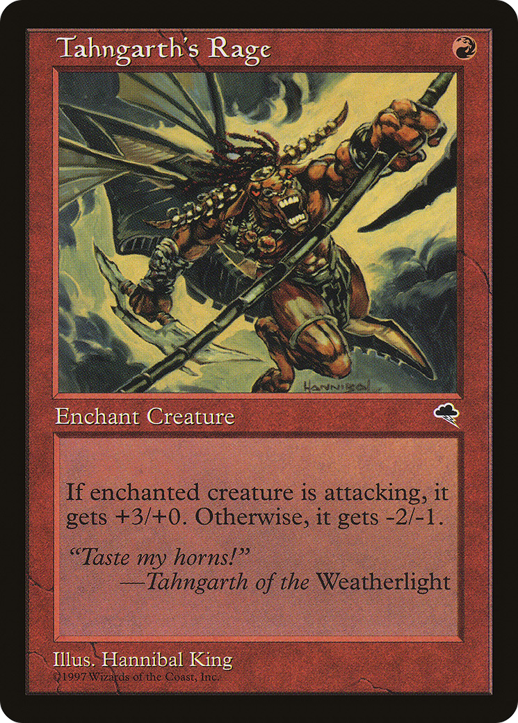 Tahngarth's Rage Card Image