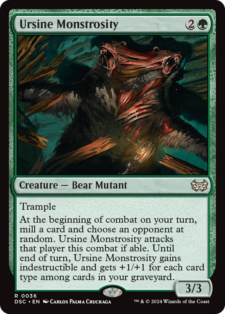 Ursine Monstrosity Card Image