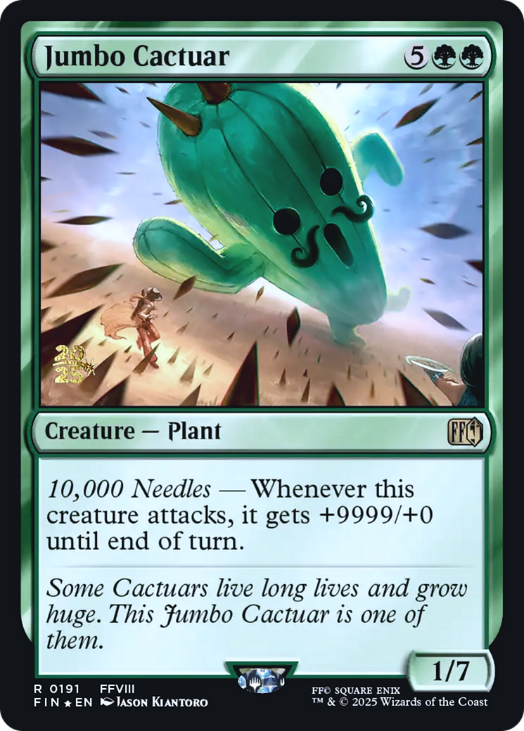 Jumbo Cactuar Card Image