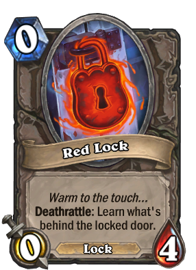 Red Lock Card Image