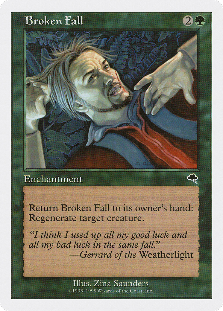 Broken Fall Card Image