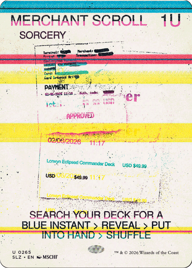 Merchant Scroll