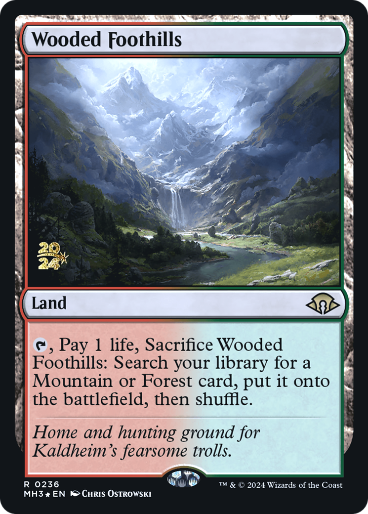 Wooded Foothills Card Image