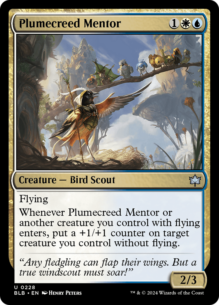 Plumecreed Mentor Card Image