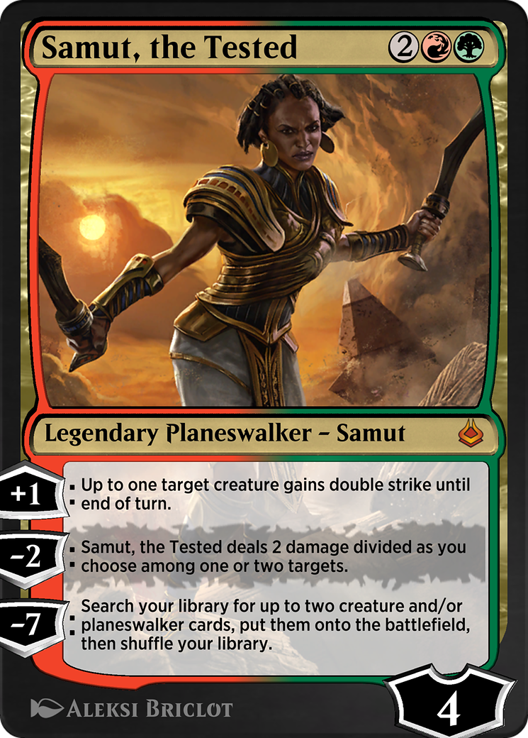 Samut, the Tested Card Image