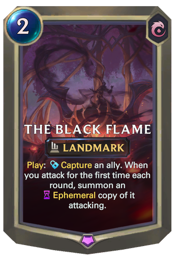 The Black Flame Card Image