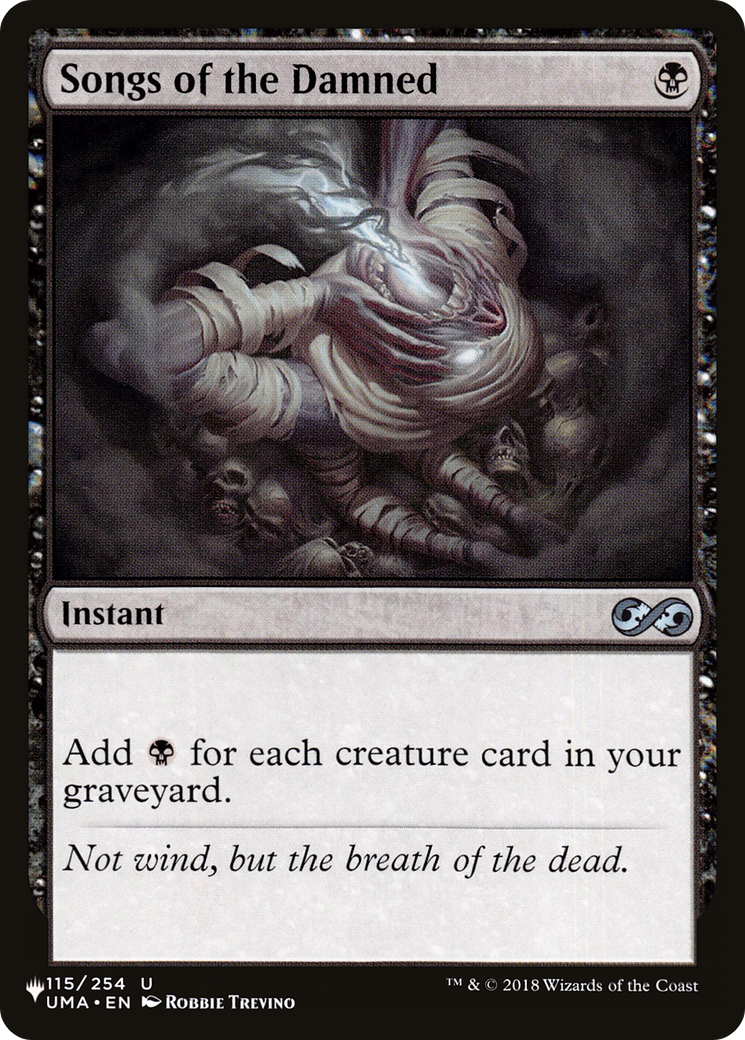 Songs of the Damned Card Image