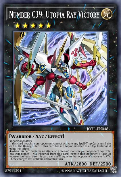 Number C39: Utopia Ray Victory Card Image