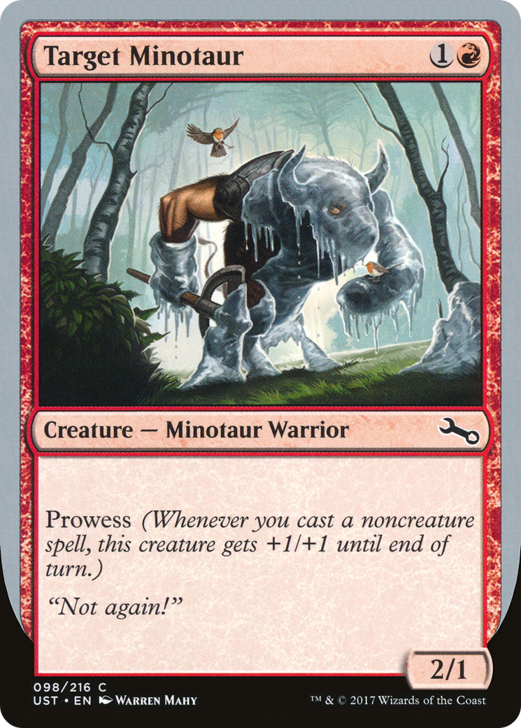 Target Minotaur Card Image