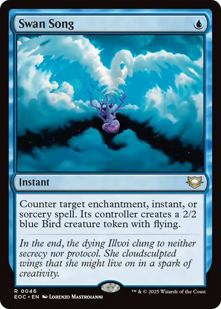Swan Song Card Image