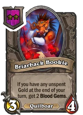 Briarback Bookie Card Image