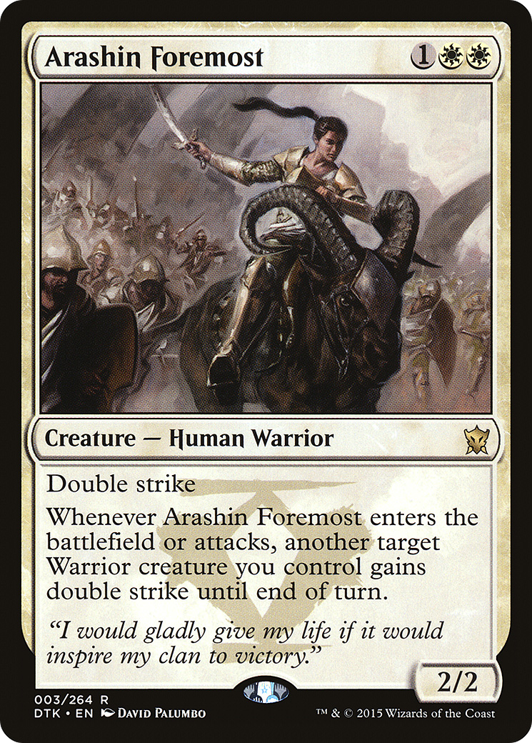 Arashin Foremost Card Image