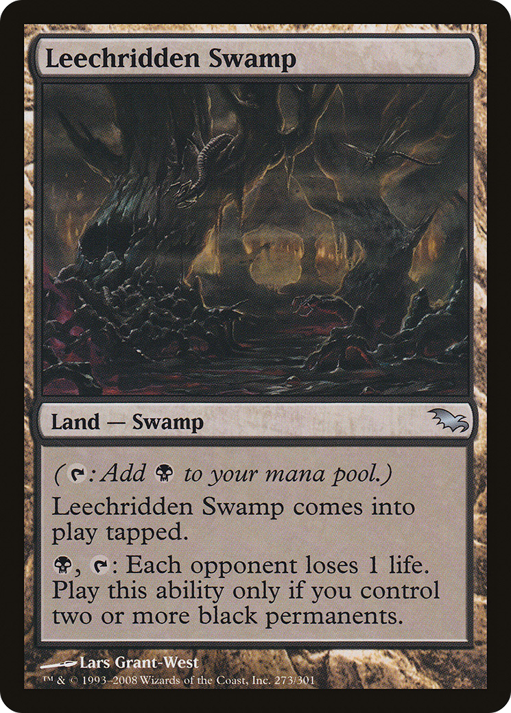 Leechridden Swamp Card Image