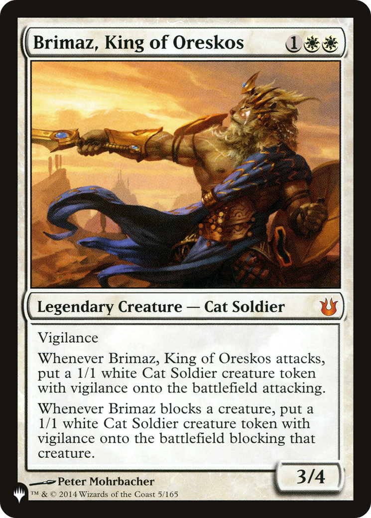Brimaz, King of Oreskos Card Image