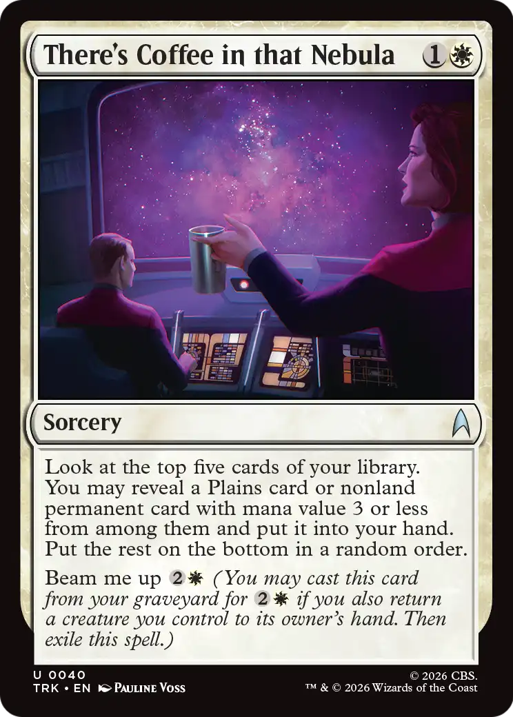 There's Coffee in that Nebula