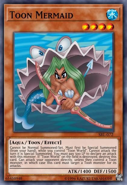 Toon Mermaid Card Image