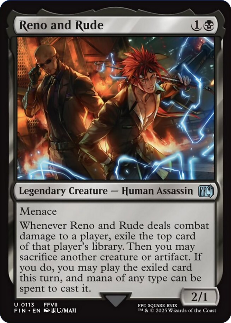 Reno and Rude Card Image