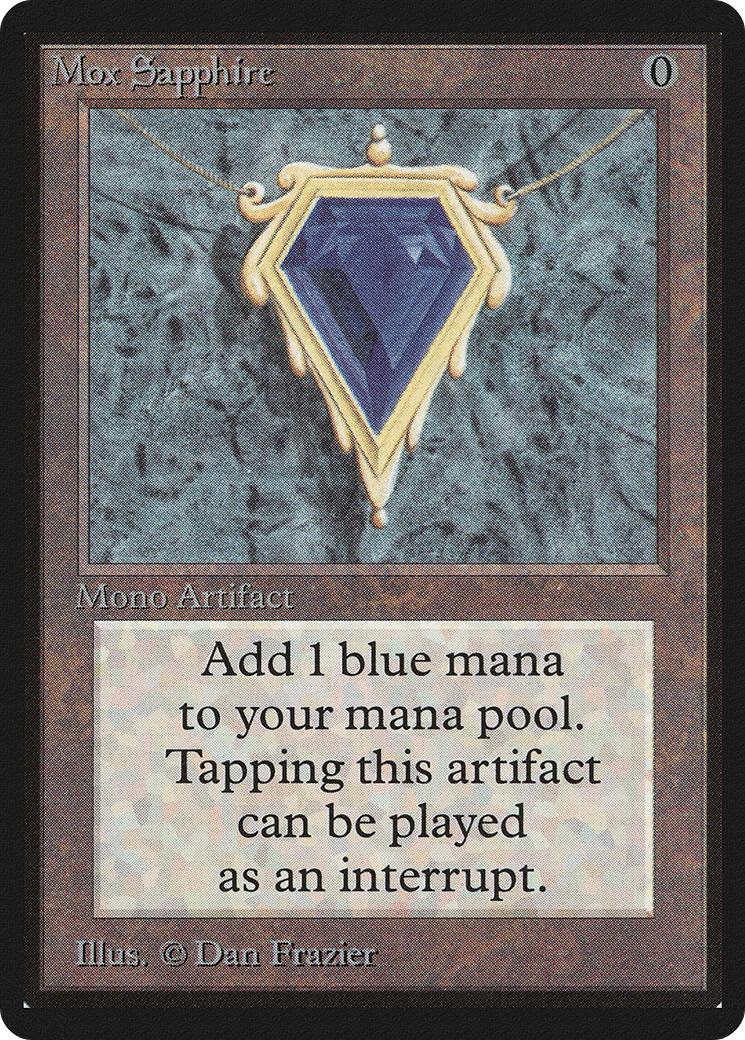 Mox Sapphire Card Image