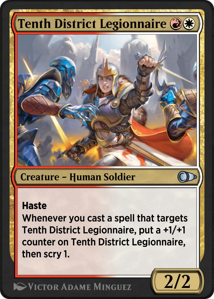 Tenth District Legionnaire Card Image