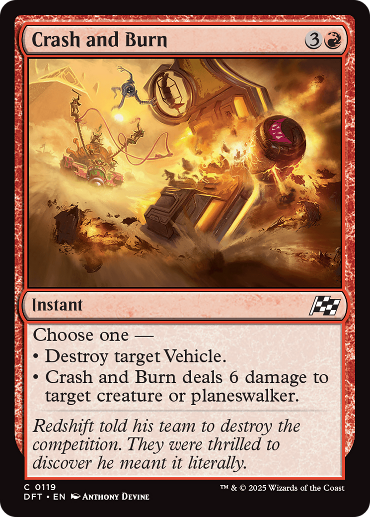 Crash and Burn Card Image